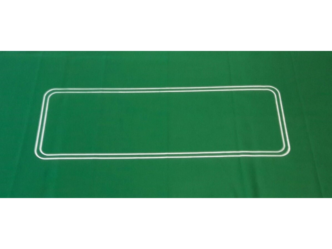 Tapete De Poker Hot Sports Toys, Oval, Em Feltro Verde, 93x182cm, Estilo Cassino.