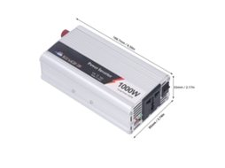 Laxiscreed Conversor De Energia 1000w Com Usb Para Carro Para Viagens E Uso Diário