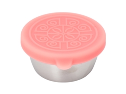 Recipiente De Azeite Essencial De Aço Inoxidável Com Tampa Rosa 50ml - Portátil E Hermético