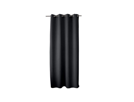 Cortina Blackout Básica de Altura Alta Cinza Escuro 140 X 280 Cm ENJOY HOME