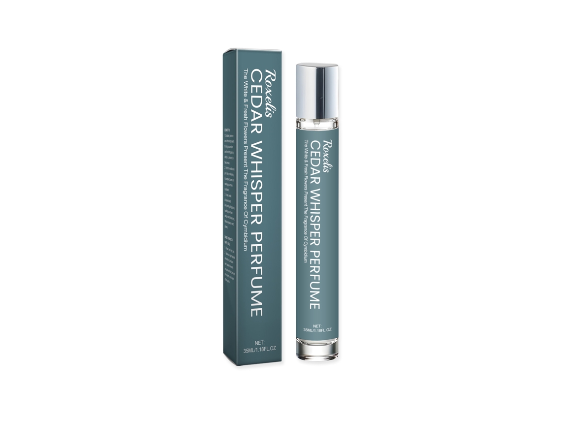 Roxelis Cedar Whisper, Perfume com Lavanda Natural, Aroma Fresco e Elegante - LAXISCREED