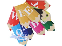 Banner Bestonzon De Volta Às Aulas, Letras Individuais, Banner De Papel Para Pendurar, Decoração De Festa Escolar, Bem