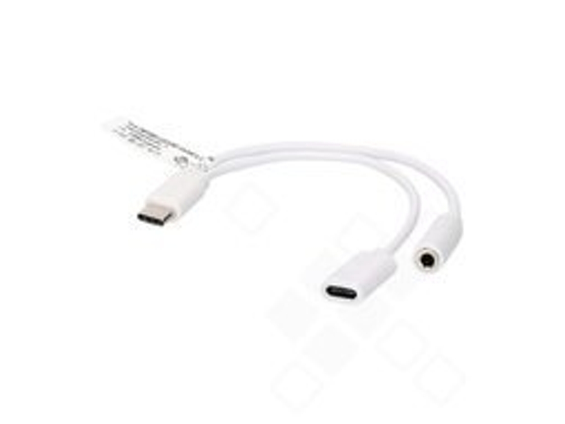 Adaptador Anco Usb-C Klinke Branco