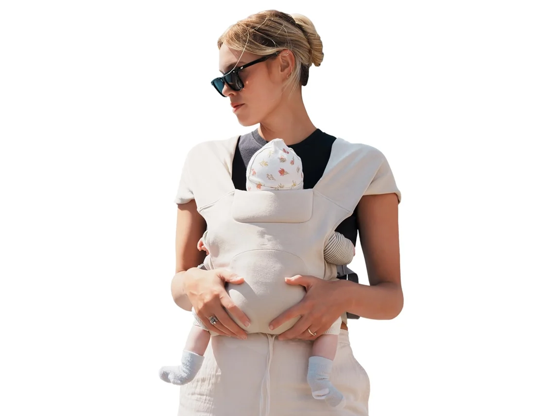 Porta bebês Multifuncional Respirável Adequado para Bebês de 0 a 18 Meses Bege CZHHMART