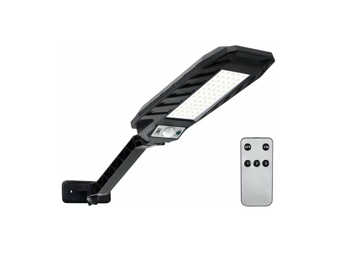 Luminária solar de parede com 3 modos IP65 e ângulo ajustável AQUAFORGE