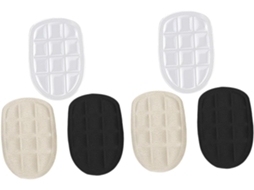 Conjunto De 3 Pares Palmilhas Massageadoras Para Alívio Do Calcanhar, Confortáveis E Antiderrapantes, Ideais Para
