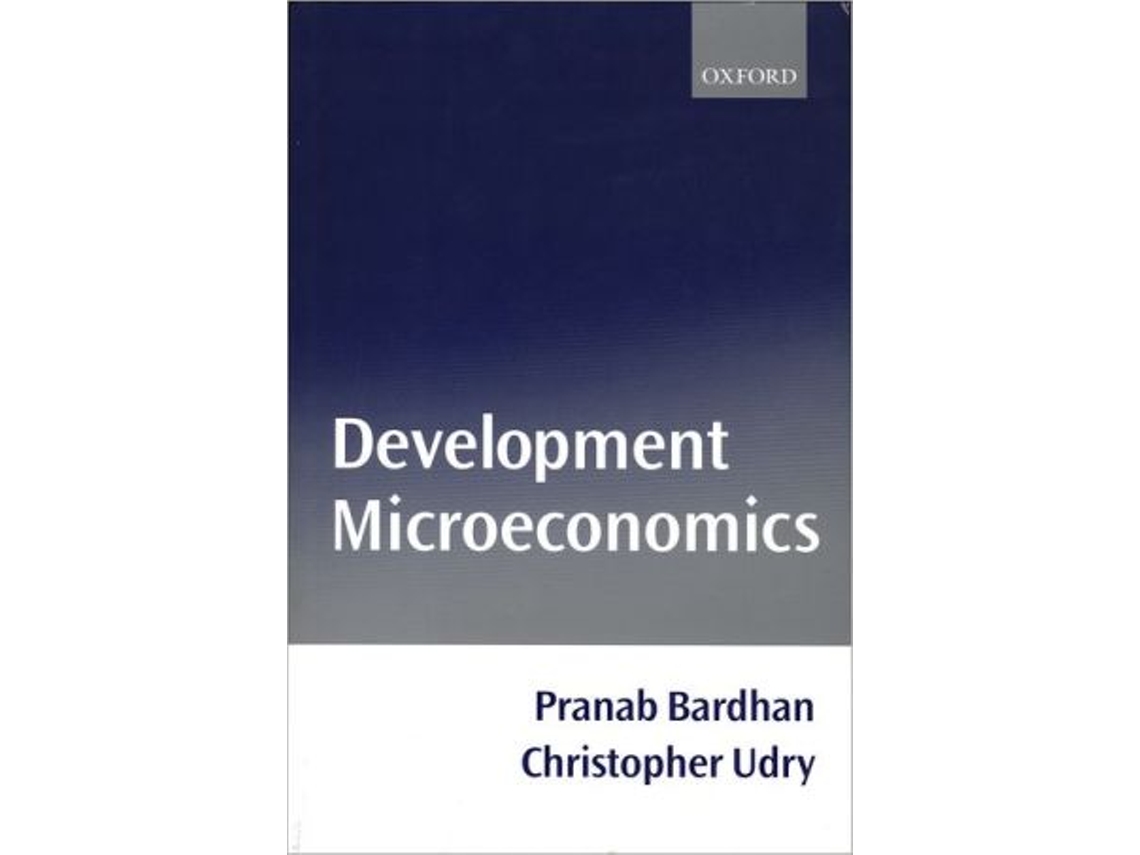Livro Development Microeconomics de Pranab Bardhan e Christopher Udry (Inglês)