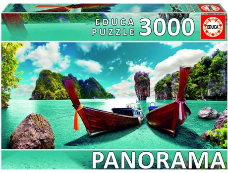 Puzzle Phuket Tailandia Panorama 3000 Peças