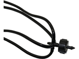 Sistema de Irrigação por Gotejamento Automático para Jardim com 10 Conjuntos Gotejadores Quatro Pontas | S/MARCA