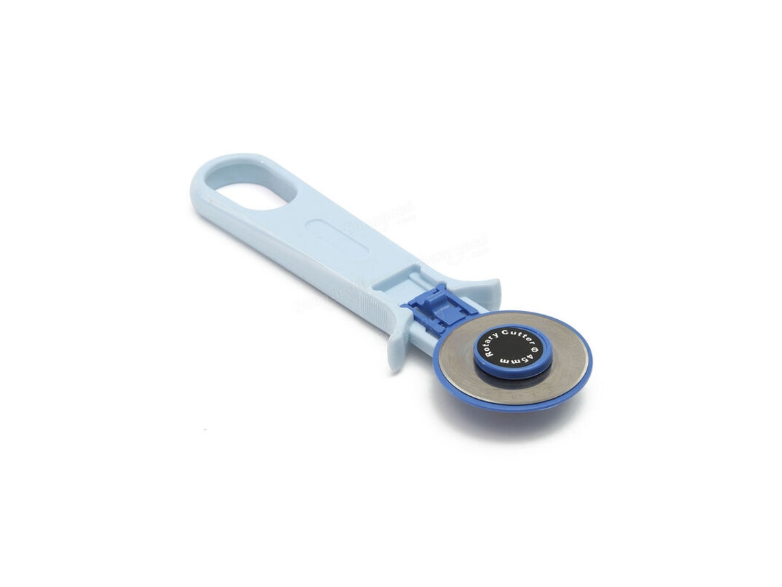 Cortador Rotativo de 45 Mm, Ferramenta de Corte Premium para Máquina de Quilting, Costura e Artesanato em Tecido. AQUAFORGE