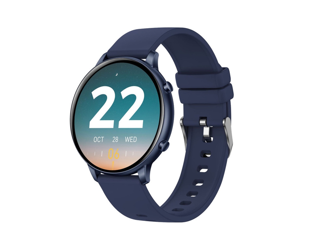 Smart Watch G28 Monitor de Saúde de Chamadas Bluetooth Azul GODTVAGT