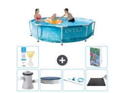 Intex Piscina Com Estrutura Redonda - 305x76 Cm - 7-peças S241