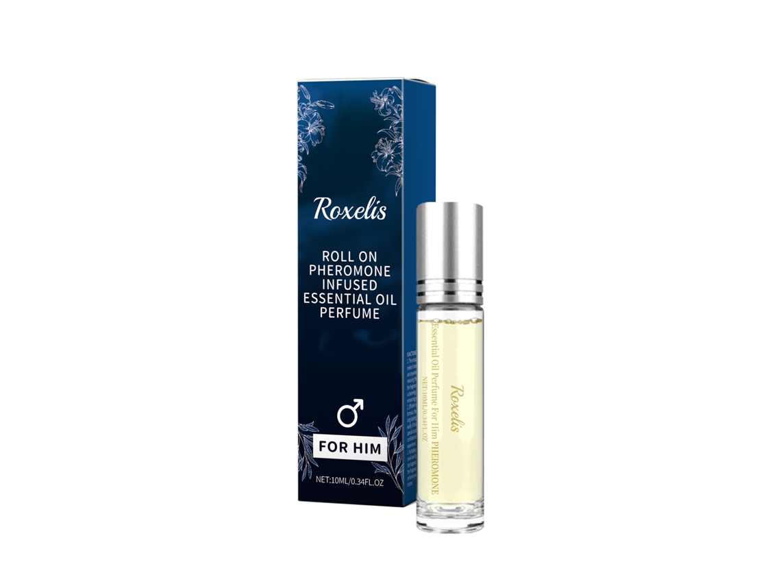 Perfume Roll on Masculino com Aplicador de Bola