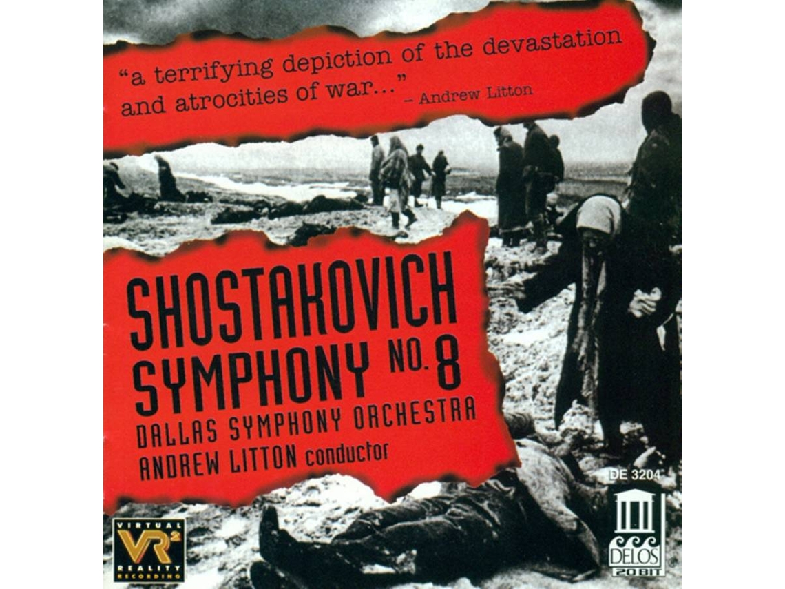 CD Dallas Symphony Orchestra/Litton,Andrew - Schostakowitsch:Sinf.8 (1CD)