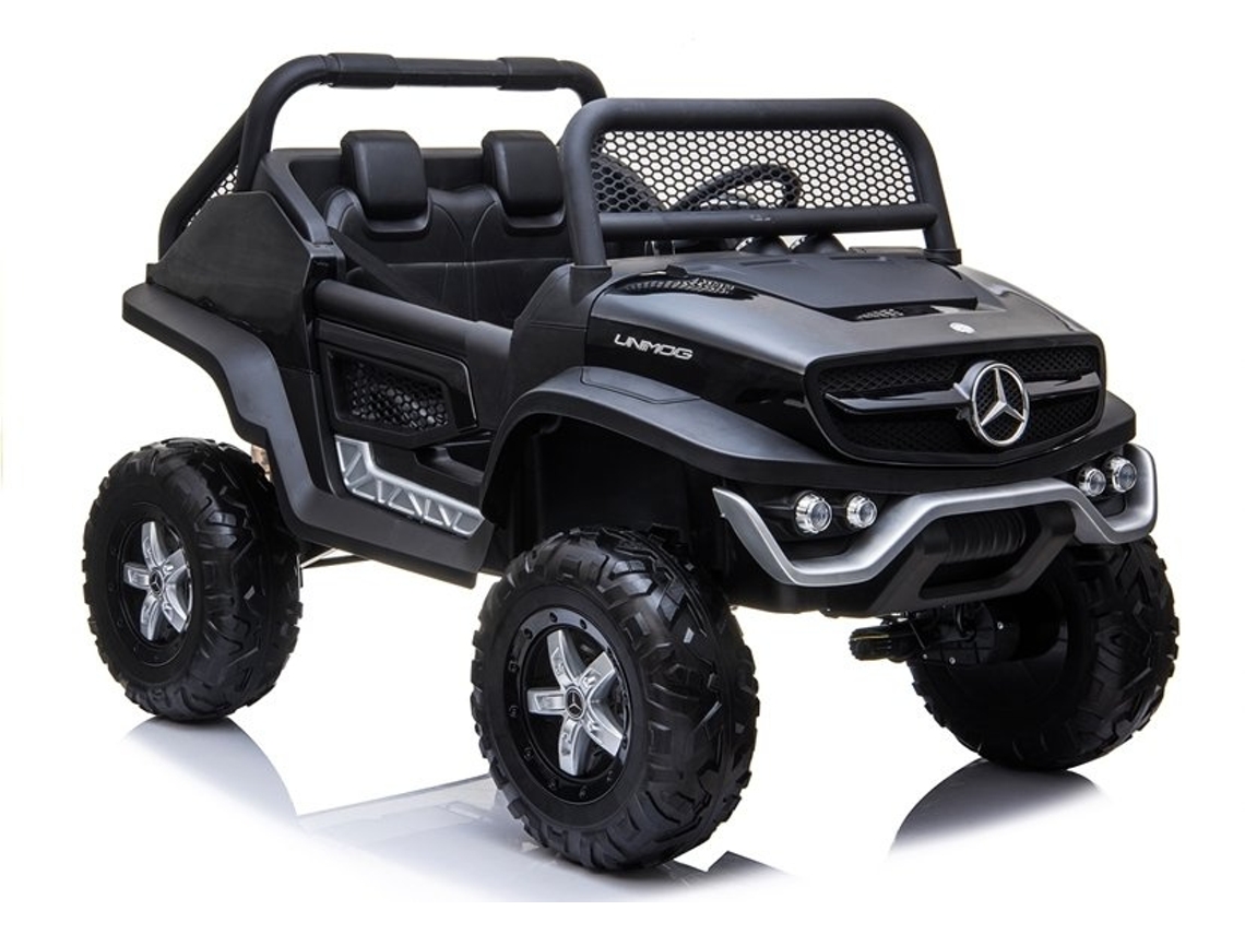 Carro Elétrico Para Crianças Mercedes Unimog ,preto