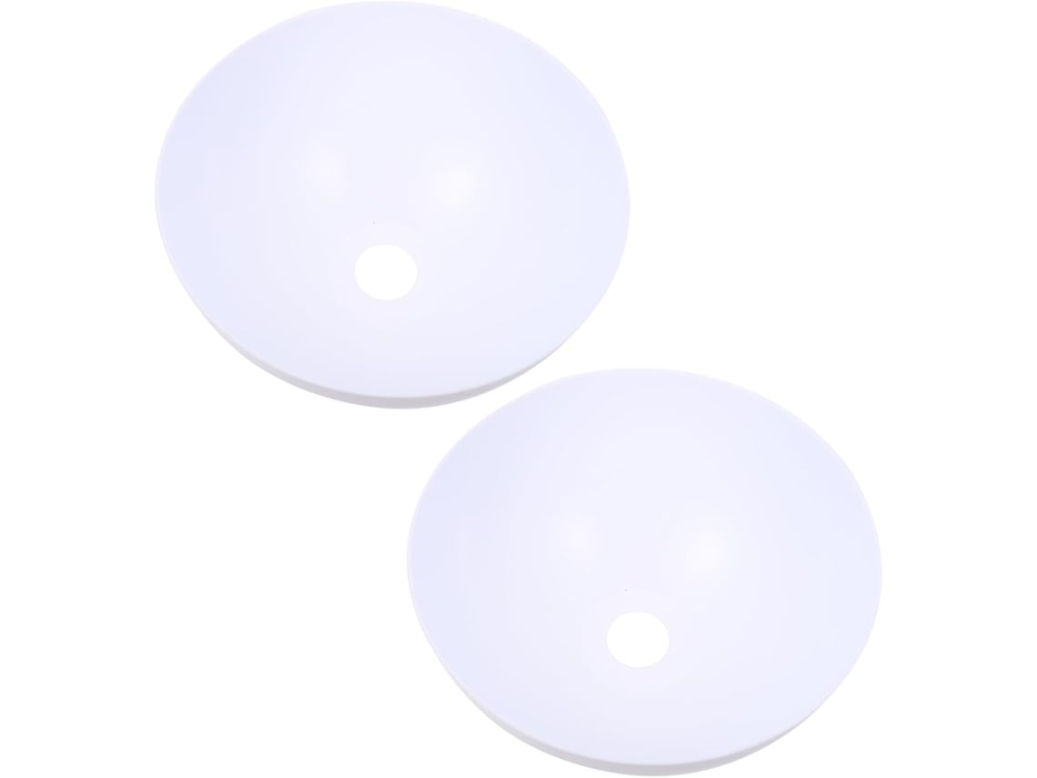 Conjunto de 2 Protetores de Plástico Branco Mm SFUSHOS