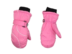Luvas De Ski Para Crianças Meninos Meninas Mãos Quentes Inverno Impermeáveis Ao Ar Livre 4-9 Anos