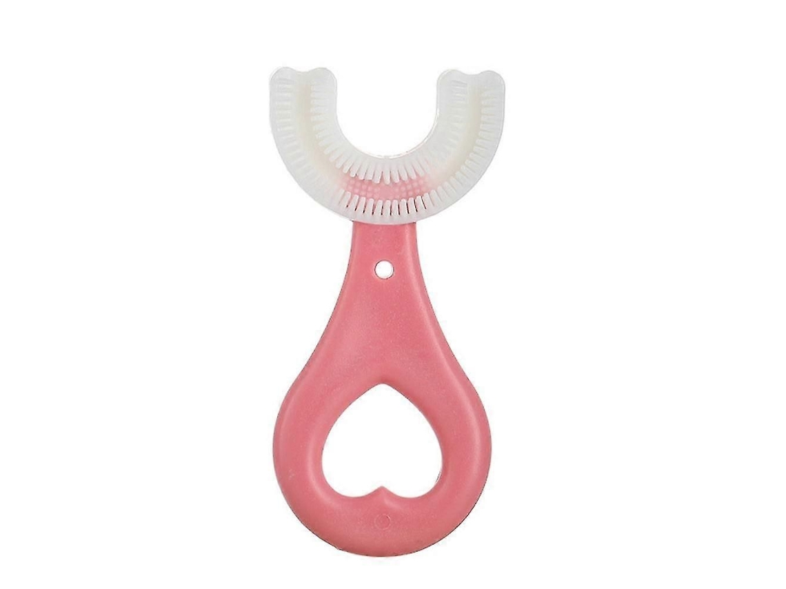 Escova de Dentes Infantil Silicone em Formato U para Crianças 2 a 12 Anos. GOKOCO