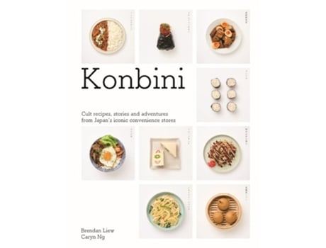 Livro Konbini de Brendan Liew e Caryn Ng (Inglês - Capa Dura)