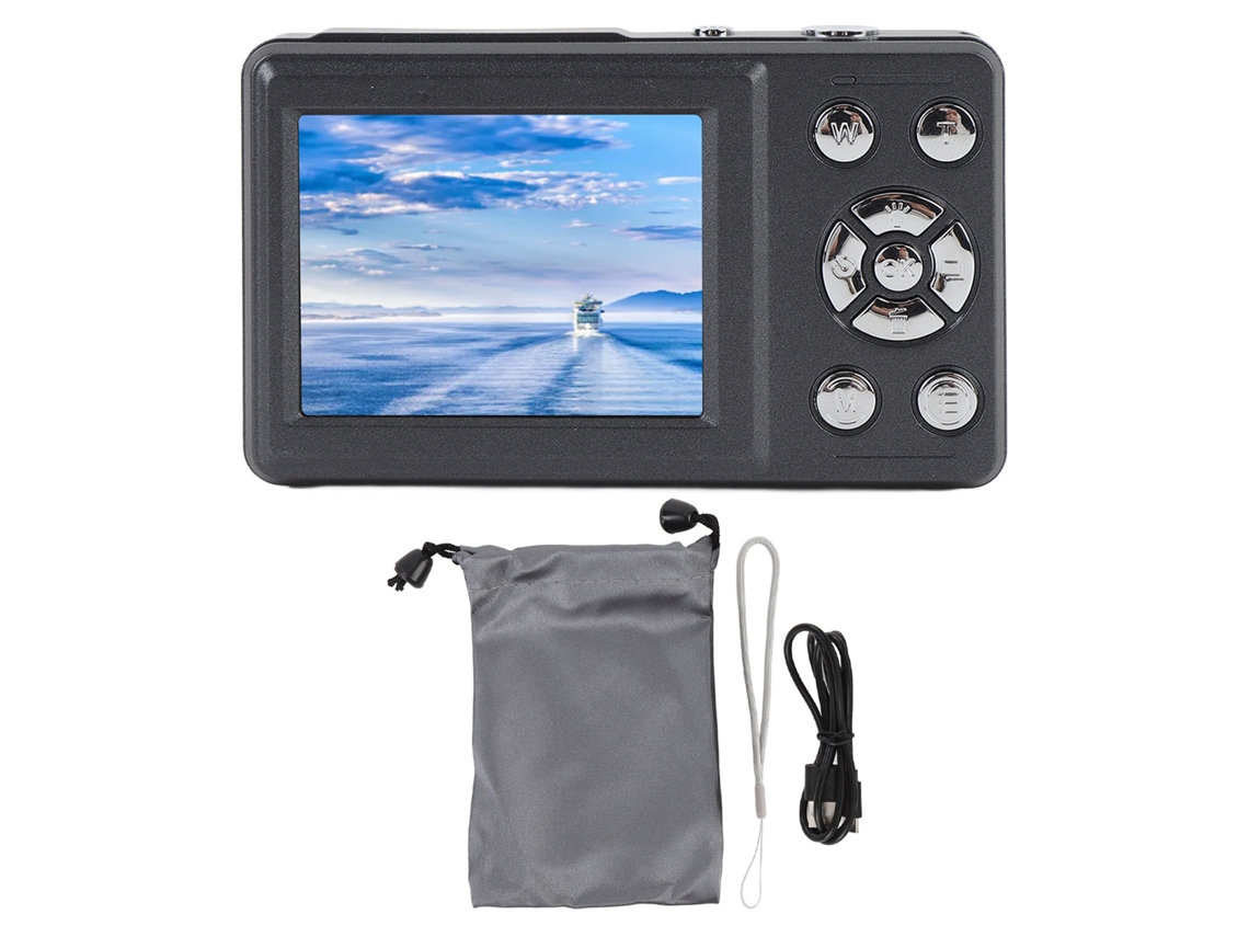 Aetheria câmera Digital Retro 4k 64mp Zoom 18x Tela 2.4 Polegadas Bateria 1200mah para Viagem