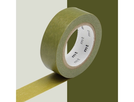 Fita Crepe Monocromática Verde Oliva 1,5 cmx7 M YOUDOIT