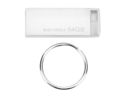 Usb Flash Drive Zinc Alloy Usb2.0 Interface Portable Flash Memory Storage Expansion U Disk For Laptop 64gb LAXISCREED