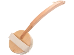 Escova De Crina Cavalo Com Cabo Longo Mipcase Para Esfoliação Corporal E Limpeza Das Costas, Escova Esfoliante Suave