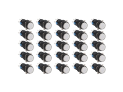 Laxiscreed Interruptor De Botão De Reinício Automático De Baixo Consumo Para Eletrodomésticos 12v
