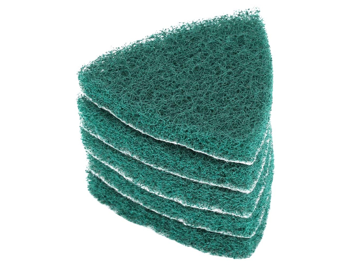 5pcs Esponja de Limpeza Triangular Autoadesiva S/MARCA