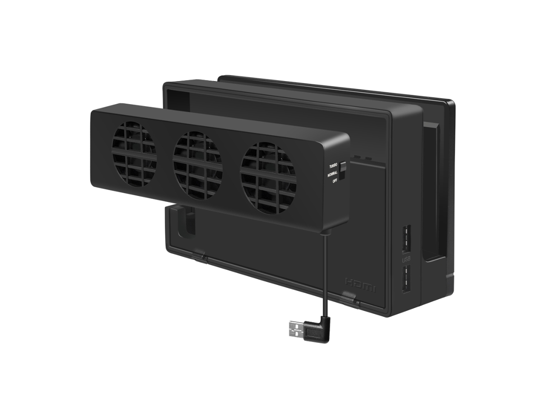 Laxiscreed Radiador De Resfriamento Contínuo Para Dock Nintendo Switch, Ventoinha De Dissipação De Calor