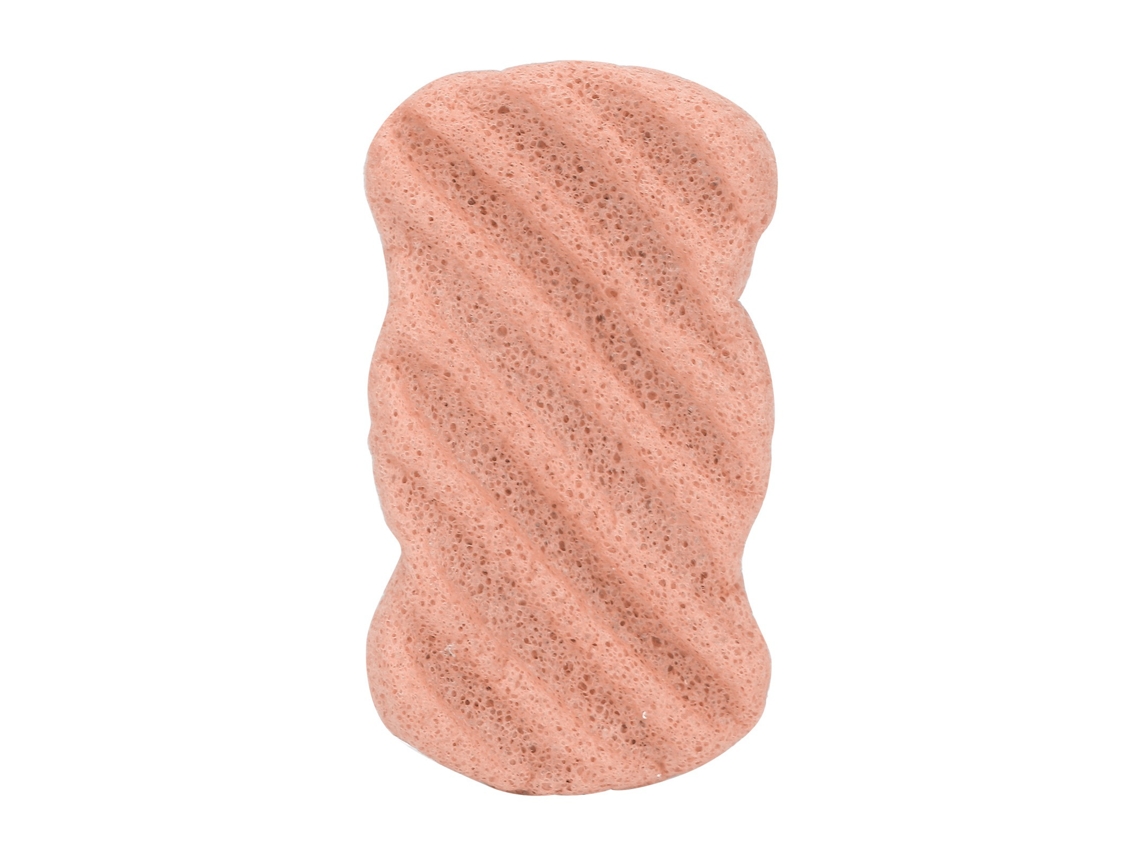Esponja Facial Reutilizable Rosa Para Limpeza E Exfoliação