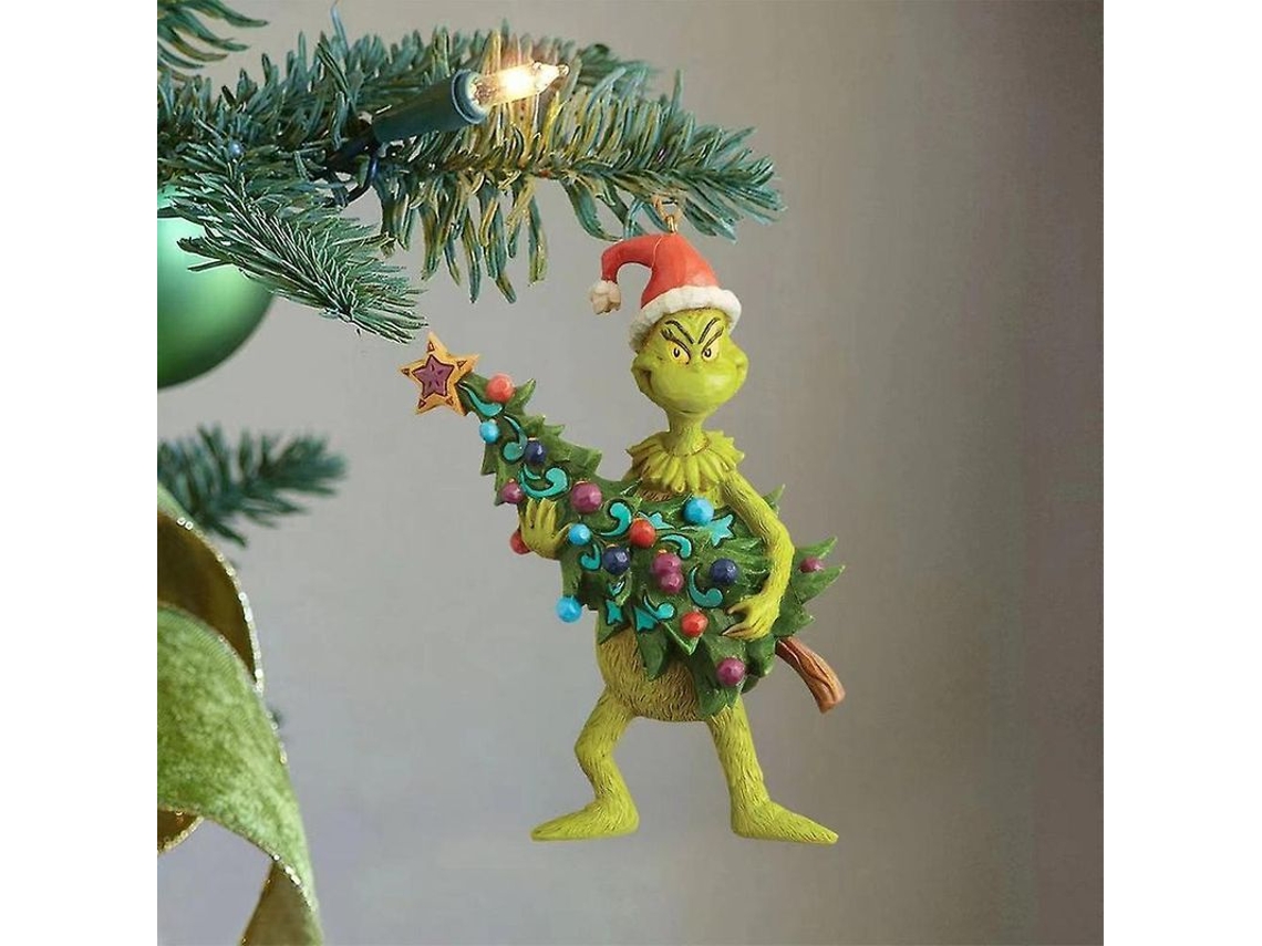 Adorno De Natal Grinch Pendente Para Árvore De Natal Decoração Festiva Monstro Presente Árbol De Navidad