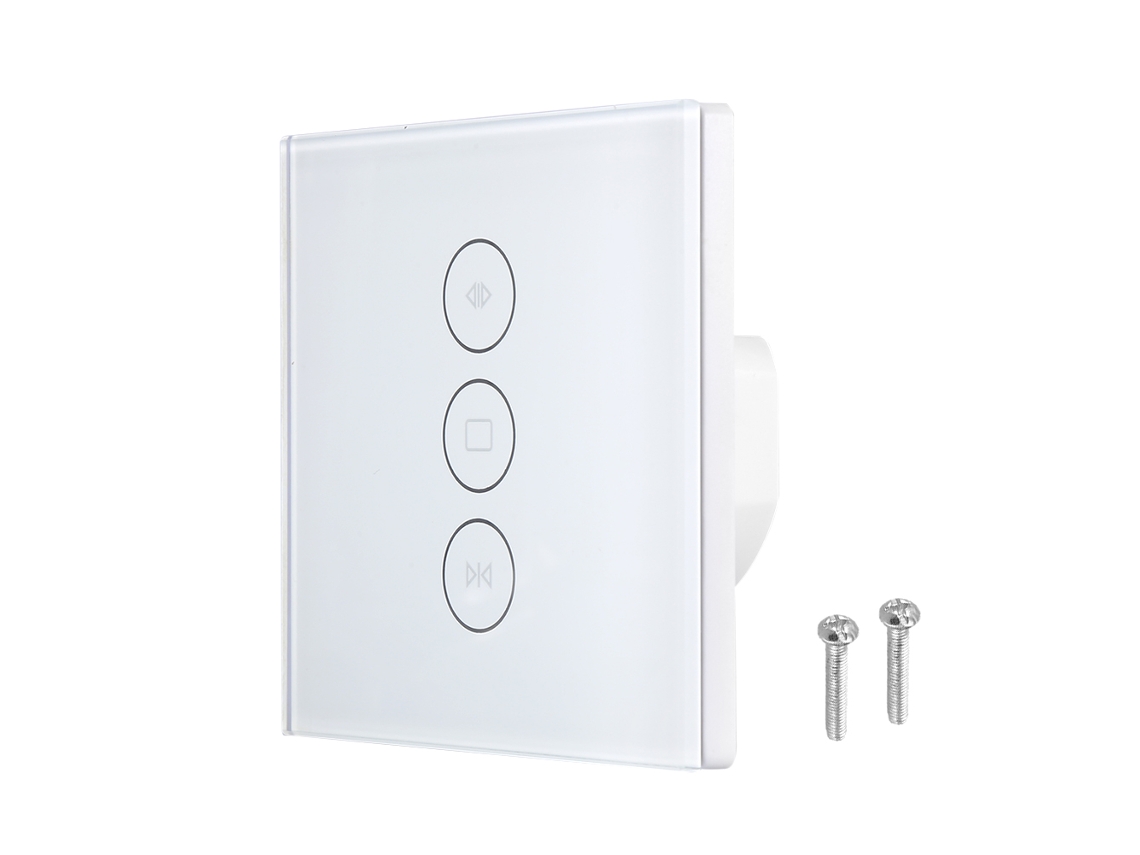 Laxiscreed Interruptor De Cortina Wifi Inteligente Com Controlo Tátil, Compatível Com Alexa E Google Home