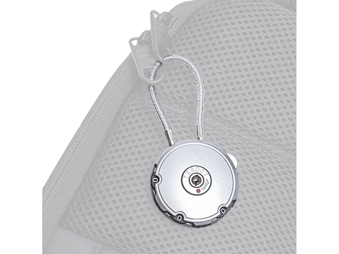 Cadeado Para Bagagem, Cadeado Ajustável, 34cm, 22cm, 5, 8cm, Pequeno Cadeado De Combinação Para Malas, Mochilas E