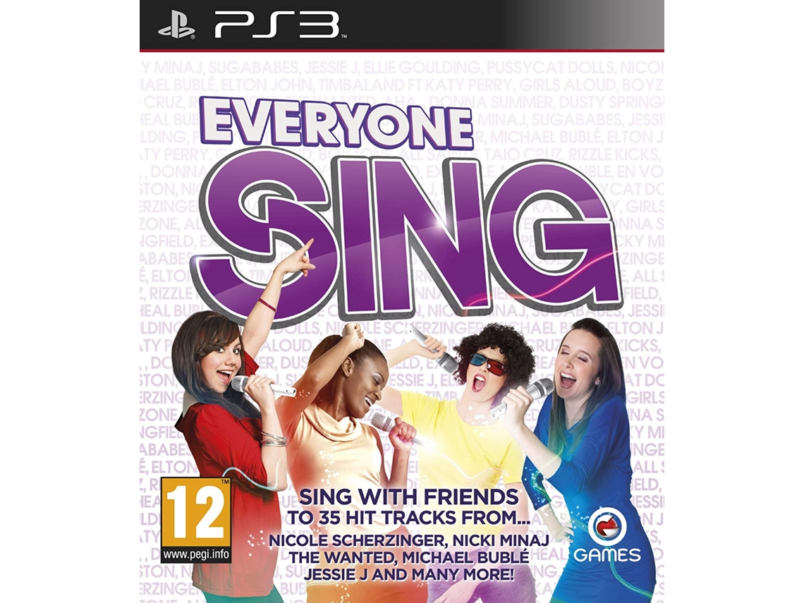 Jogo PS3 Everyone Sing Solus
