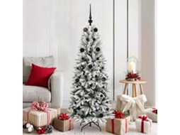 Vidaxl Árvore De Natal Artificial Branco 150 Cm