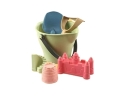 Conjunto De Ferramentas Para Construção Castelos Crianças Pequenas, Com Caminhão Areia, Balde, Pá, Ancinho E Moldes. -aquaforge