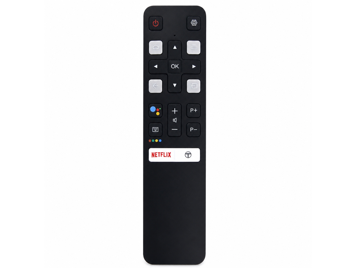 Comando À Distância Bluetooth Com Controlo Por Voz Compatível Com Tv Tcl Rc802v Fur6