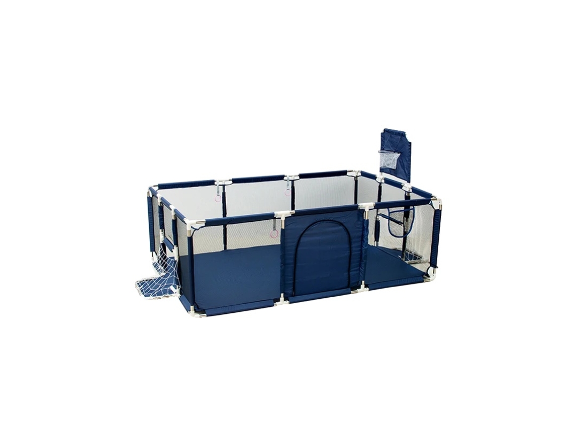 Cercadinho, Almofadado, Uso Interno/externo, Porta De Futebol Azul 2 Oem