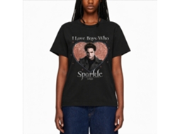 Rockinstone Twilight Movie Love The Sparkle Black Adult T-shirt Size:s