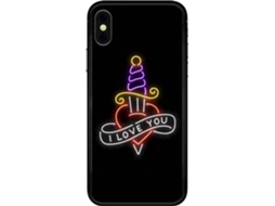 Capa iPhone X, XS BENJAMINS Tattoo Preto