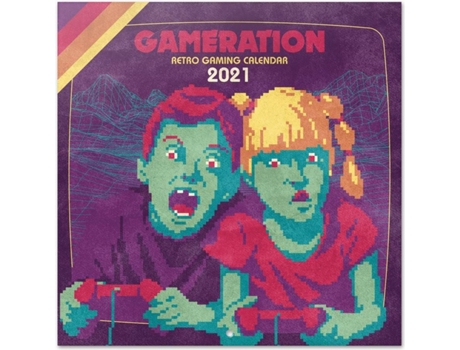 Calendário  Gameration (2021 - 30 x 30 cm)