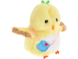 Brinquedo De Pelúcia Interativo Em Forma Pintinho Amarelo Para