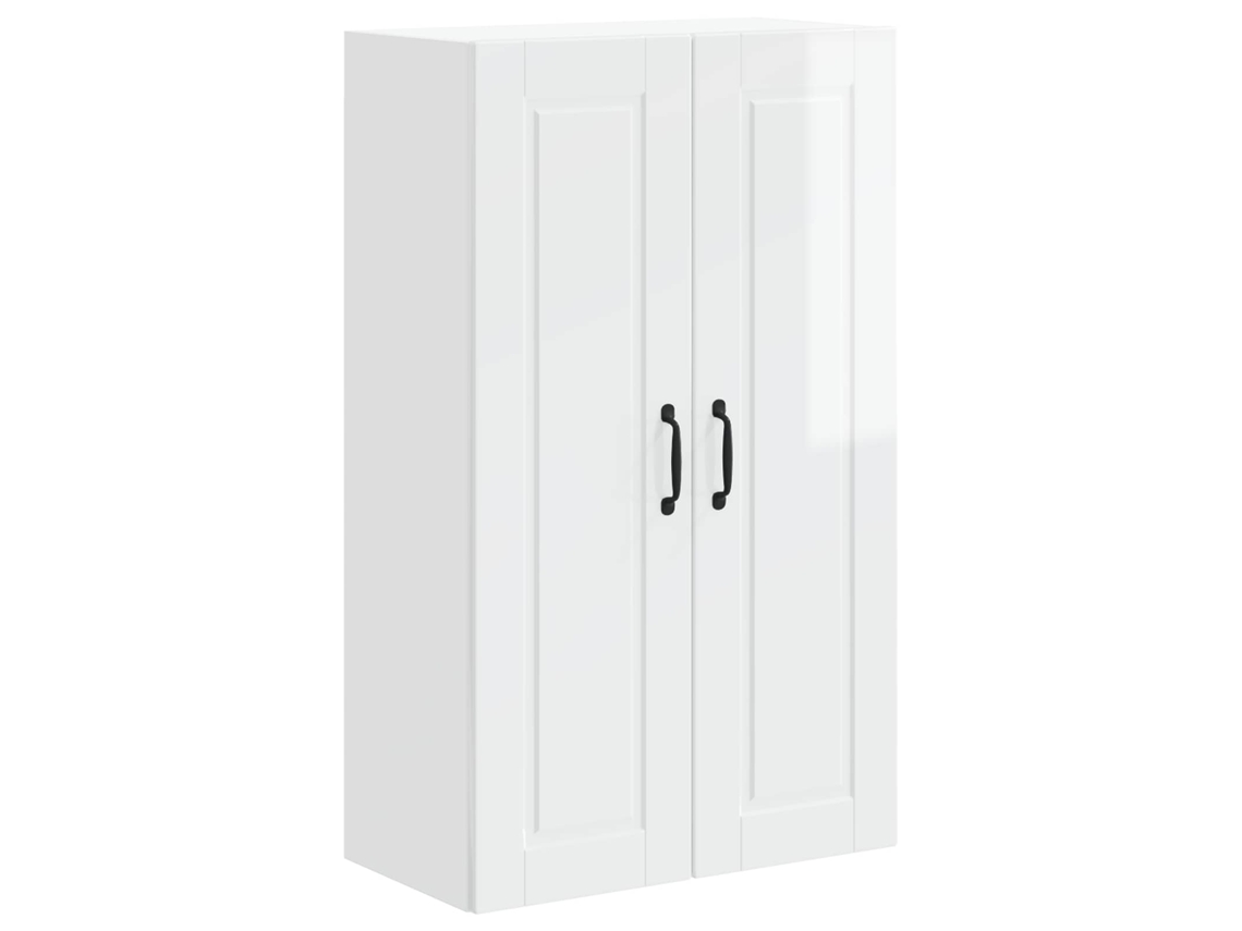 Armário de Cozinha com Porta Branco Brilhante 60x31x100 cm MAISON EXCLUSIVE