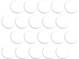 Protetores De Silicone Redondos Happyyami Para Armários, 24 Peças, Proteção Antiderrapante, Simples E Fácil De Usar Para