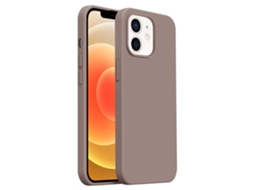 Capa De Silicone Líquido Ultra Fina Para Iphone 12 - Cobertura Total - Magsafe