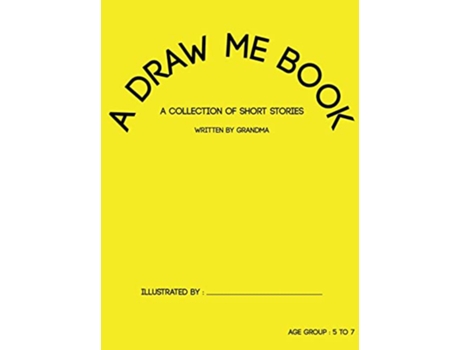 Livro A Draw Me Book de Grandma (Inglês)