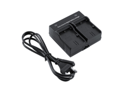 Carregador Canon Lp e6 Carregador Duplo de Bateria 8.4v com Plugue Eu Preto EOOCOO (carregador Duplo com Plugue Eu)