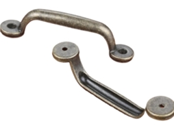 Conjunto De 4 Puxadores Móveis Em Bronze Antigo Para Portas, Armários E Gavetas De Cozinha, Em Madeira, Com Parafusos
