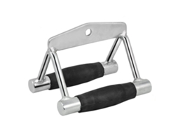 Barra de pressão com duas manoplas, V-shaped, para musculação, treino de força, portátil | S/MARCA